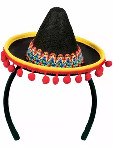 Mini meksikansk sombrero for voksne