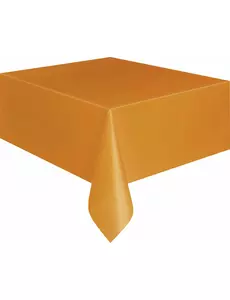 Oransje plastduk 137 x 274 cm