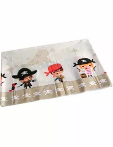 Piratduk i plast 130 x 180 cm