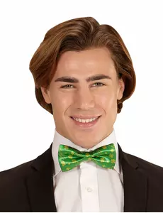 Grønn sløyfe med kløvere for voksne til St. Patricks dag