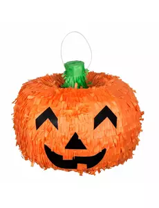 Halloween-gresskarpiñata 32 x 26 cm