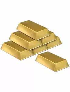 6 falske gullbarrer