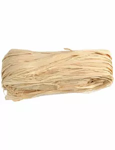 Ball av naturlig raffia 50g 80 cm