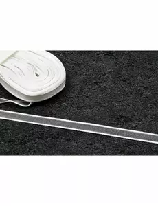 10 meter tynt hvitt organzabånd