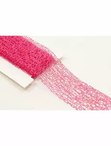 Fuchsia fint bånd 4 cm x 3 m
