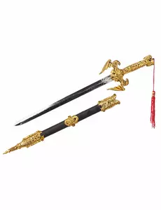 Gyllen ninjasabel 50 cm