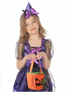 Barnas Halloween-skummel gresskarpose