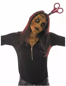 Voksen Halloween Blodig Saks Pannebånd