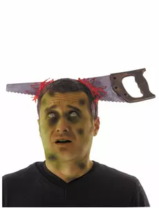 Voksen Halloween Blodig Saw-pannebånd