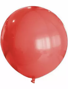 Rød ballong 80 cm