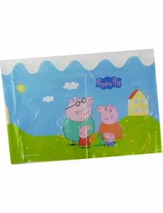 Peppa Gris plastduk 130 x 180 cm