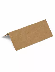 10 bordkort i kraftpapir 9,5 x 4 cm