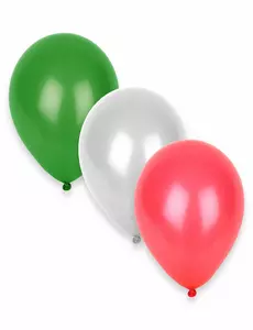 12 Italia-supporterballonger 27 cm