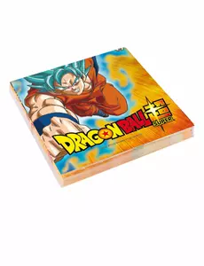 20 Dragon Ball Super papirservietter 33 x 33 cm