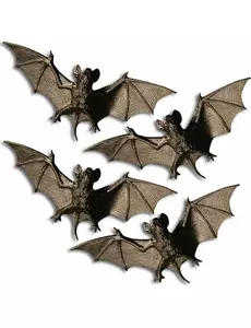 4 Halloween-flaggermus 11 cm