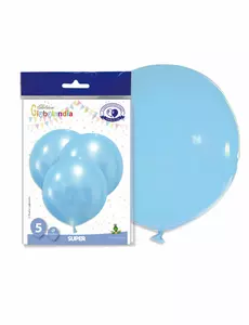 gigantiske blå lateksballonger 47 cm