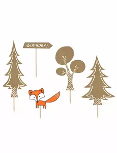 5 skogkakedekorasjoner