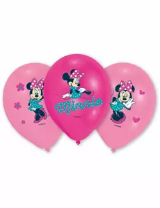 6 Minnie-lateksballonger