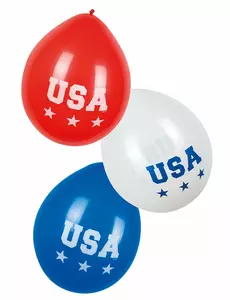 6 USA-ballonger 25 cm