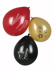 6 VIP-ballonger 25 cm
