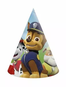 6 Paw Patrol-festhatter klare til bruk
