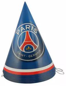 6 PSG-festhatter i papp, 16 cm