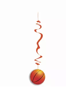 6 Fireproof Paper Basketball Hangers 80cm
