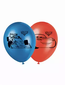 8 Cars lateksballonger