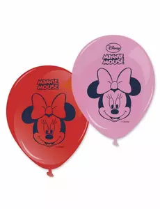 Minnie-trykkede ballonger 28 cm