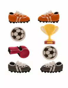 mini-fotball sukkerfigurer 9 g