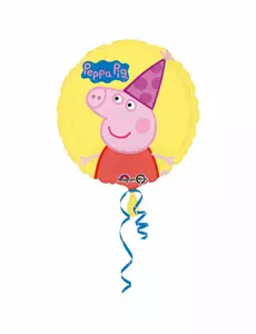 Peppa Gris bursdagsfolieballong 43 cm