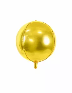 40 cm metallisk gullfoliekuleballong