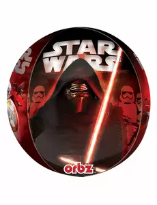 Star Wars VII-figurer folieballong 38 x 40 cm
