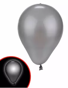 Illooms® sølvfarget LED-ballong