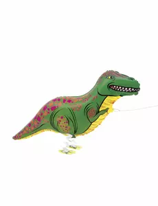88,9 cm gående T-Rex metallisk ballong