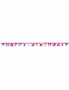 Gratulerer med dagen, My Little Pony-girlander, 200 x 15 cm