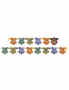 Harry Potter bursdagsbanner 182 cm