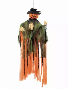 Halloween Gresskar Fugleskremsel Hengende Dekorasjon 1m