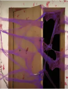 Lilla spindelvev med edderkopper 20g Halloween
