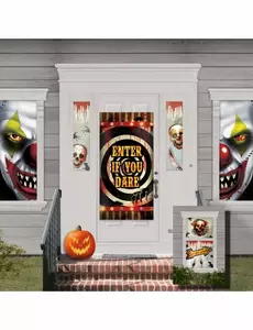 33 Halloween-klovnehusdekorasjoner
