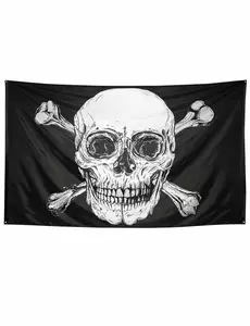 Jolly Roger piratflagg 200 x 300 cm