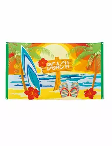 Strandfestflagg 90 x 150 cm