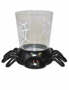 7 cm Halloween-edderkoppkopp