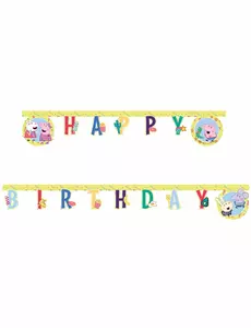 Gratulerer med dagen Peppa Gris-girlander 2 m