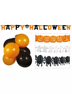 Halloween-dekorasjonssett