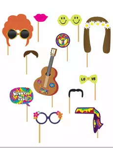 12-delers hippie fotobokssett