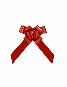 Kjempestor rød trekknute 58 cm