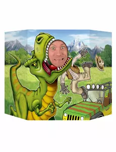 Dinosaurpannebånd 94 x 63,5 cm