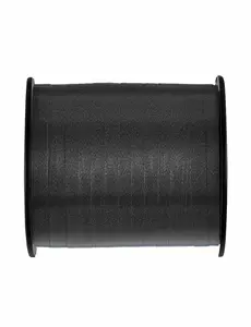 Black curling ribbon