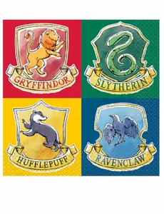 16 Harry Potter-servietter 33 x 33 cm